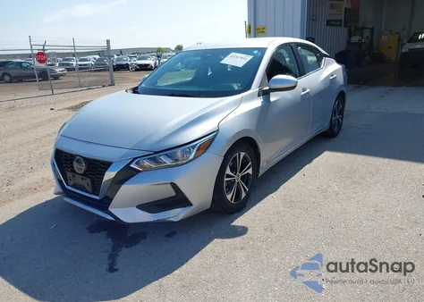 2021 Nissan Sentra Sv Xtronic Cvt из США, поврежденный, VIN 3N1AB8CV0MY274639